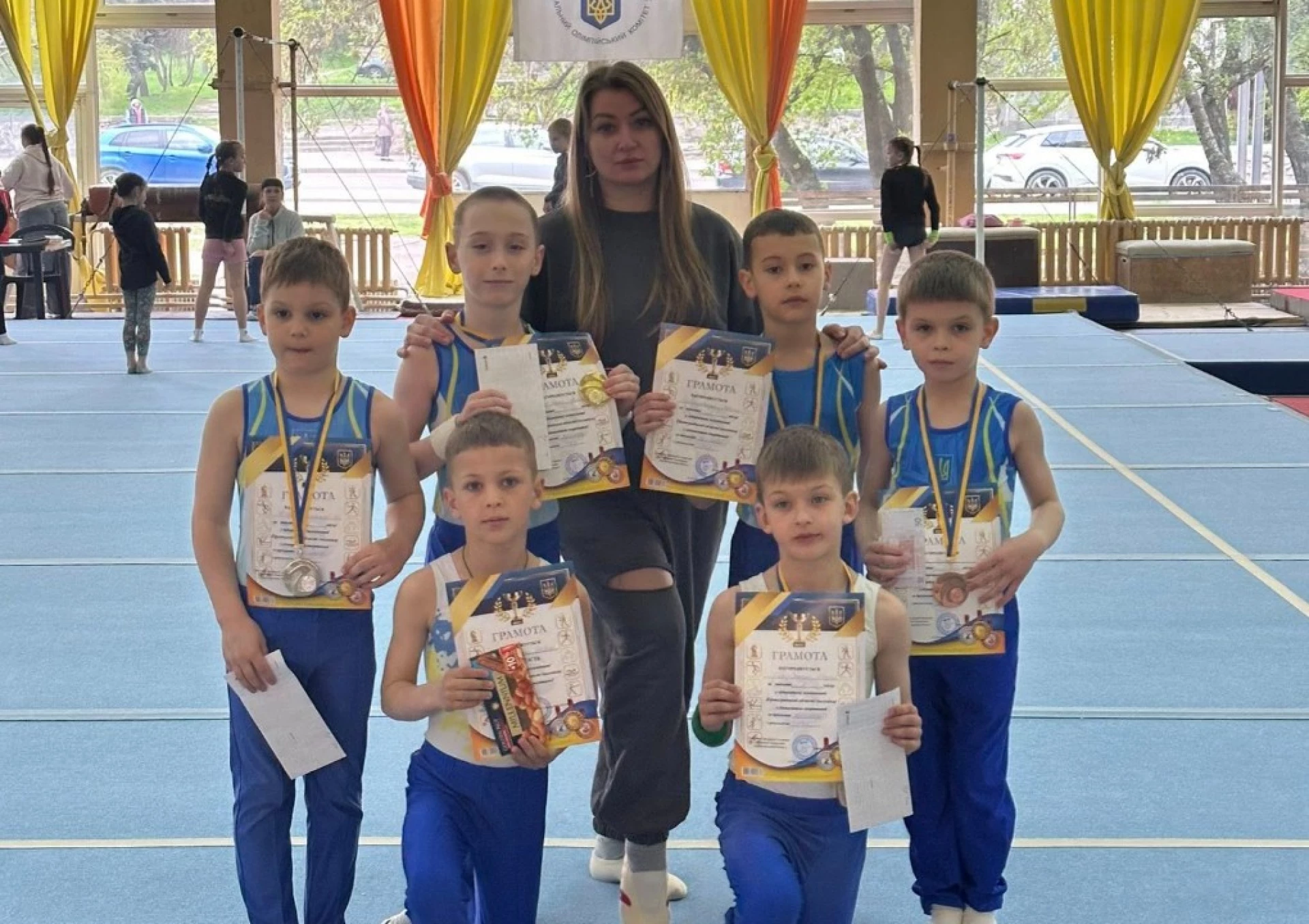 Черкаські гімнасти перемогли на обласному чемпіонаті