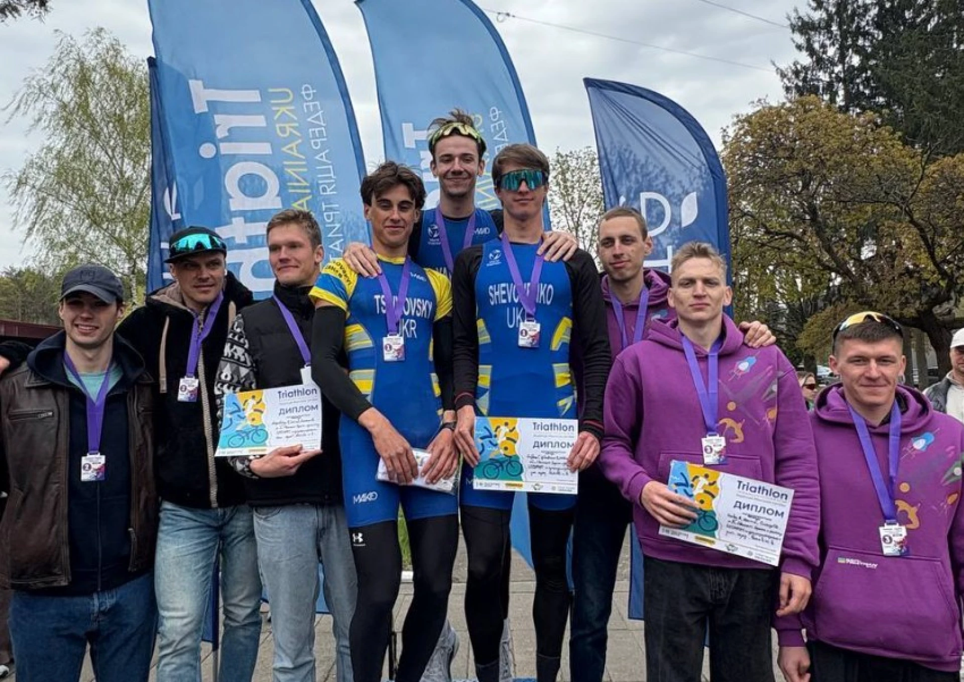 Черкаські спортсмени отримали медалі чемпіонату України з триатлону
