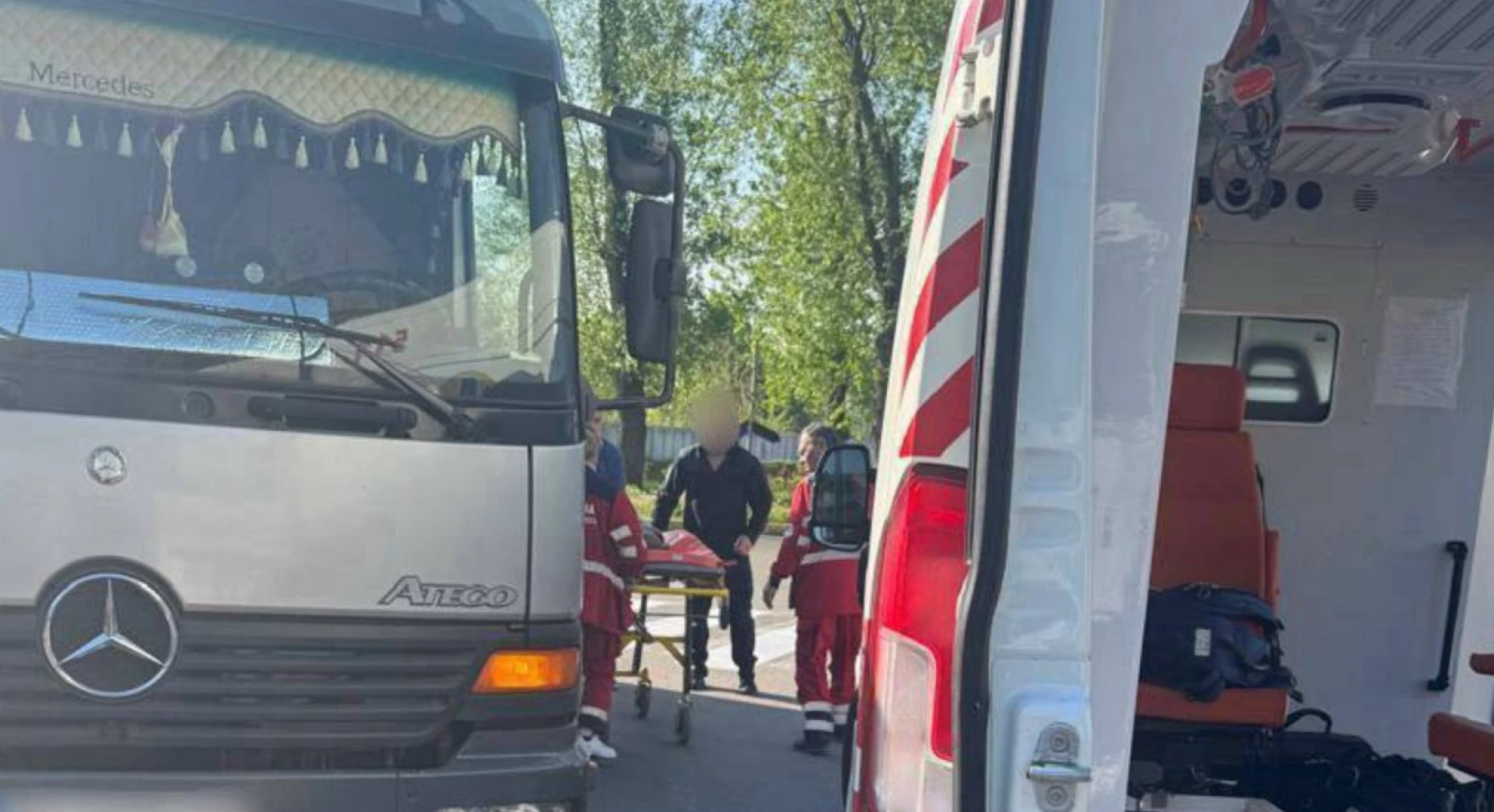 Восьмирічна дитина, яку збила вантажівка в Ірпені, померла