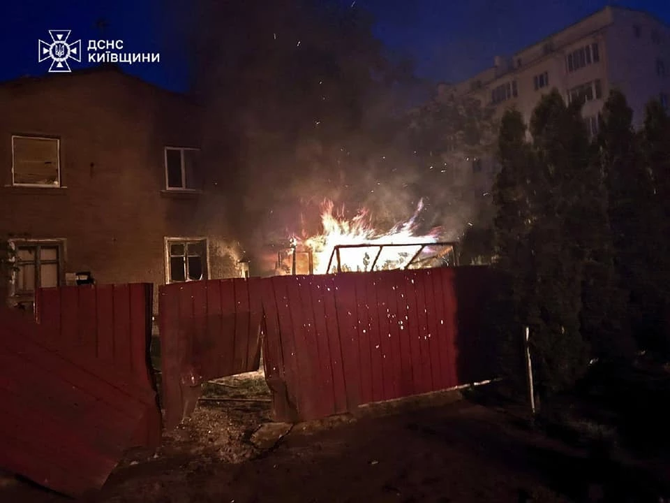Внаслідок російської атаки на Київщину постраждала трирічна дитина