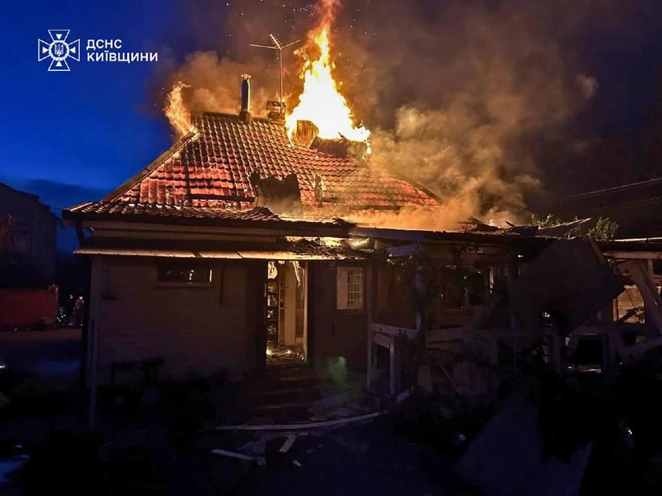 Внаслідок російської атаки на Київщину постраждала трирічна дитина