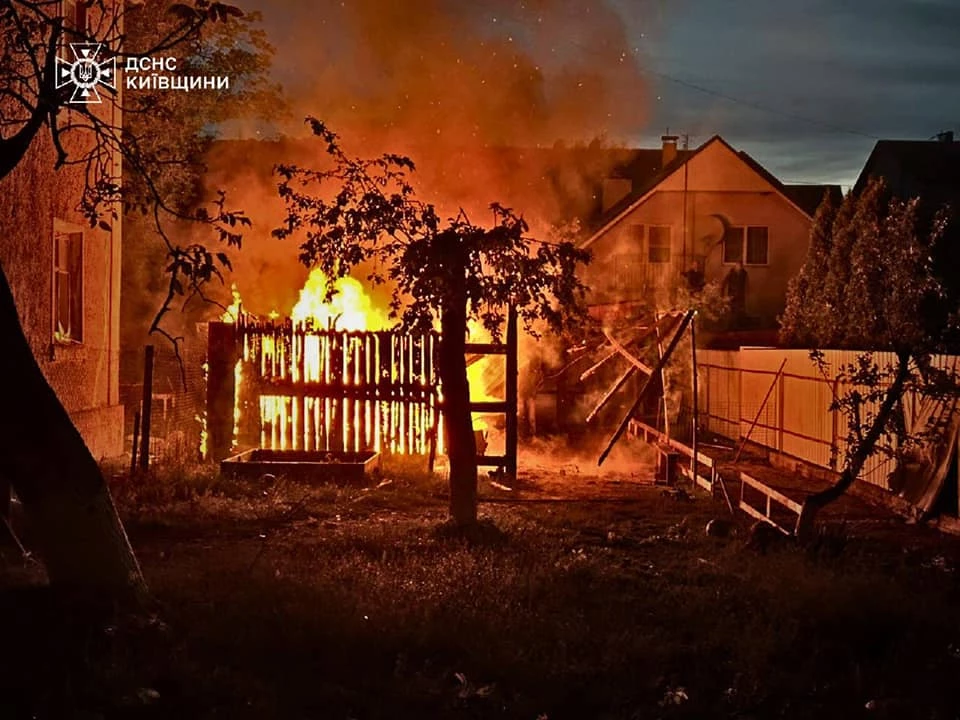 Внаслідок російської атаки на Київщину постраждала трирічна дитина