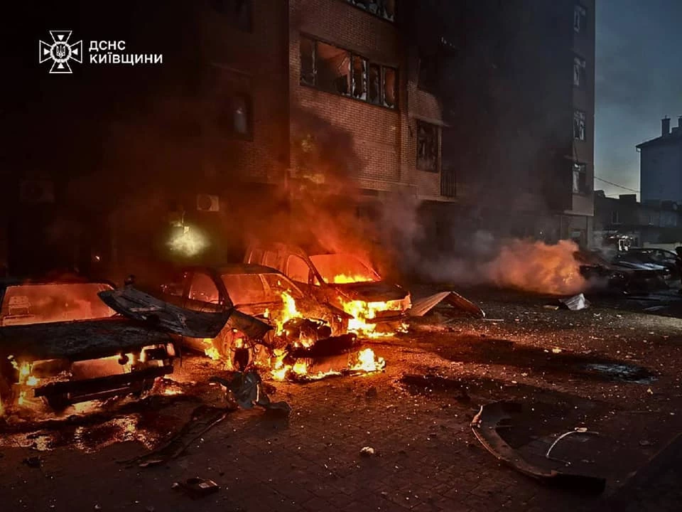 Внаслідок російської атаки на Київщину постраждала трирічна дитина