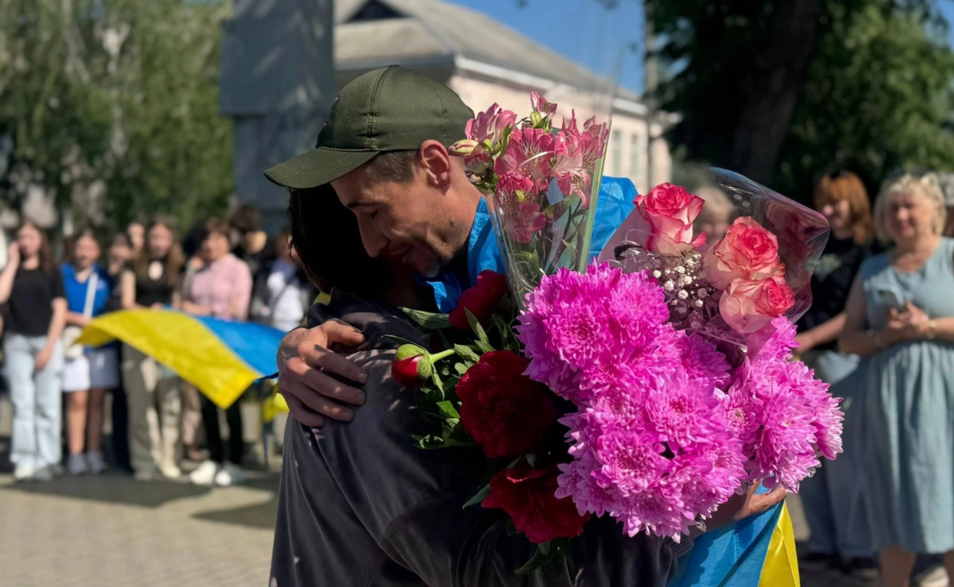 Черкащина зустріла солдата Євгенія Семйонова, який повернувся з російського полону