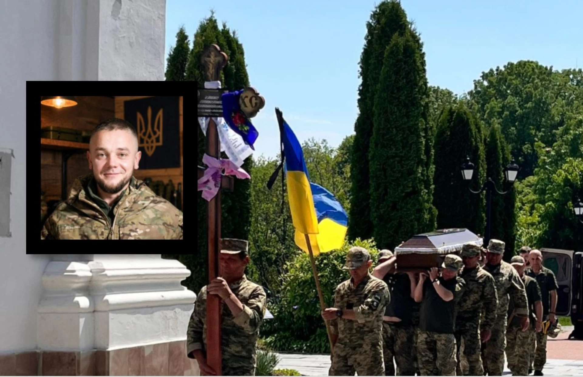 На щиті: поховали навідника 110-ї окремої механізованої бригади з Черкащині