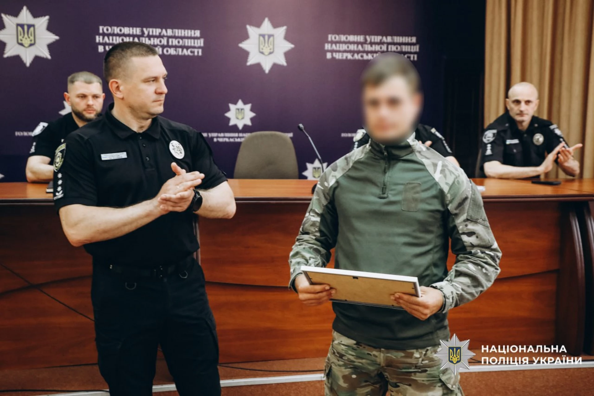 У Черкасах нагородили воїнів батальйону «Чорна ласка». Фото