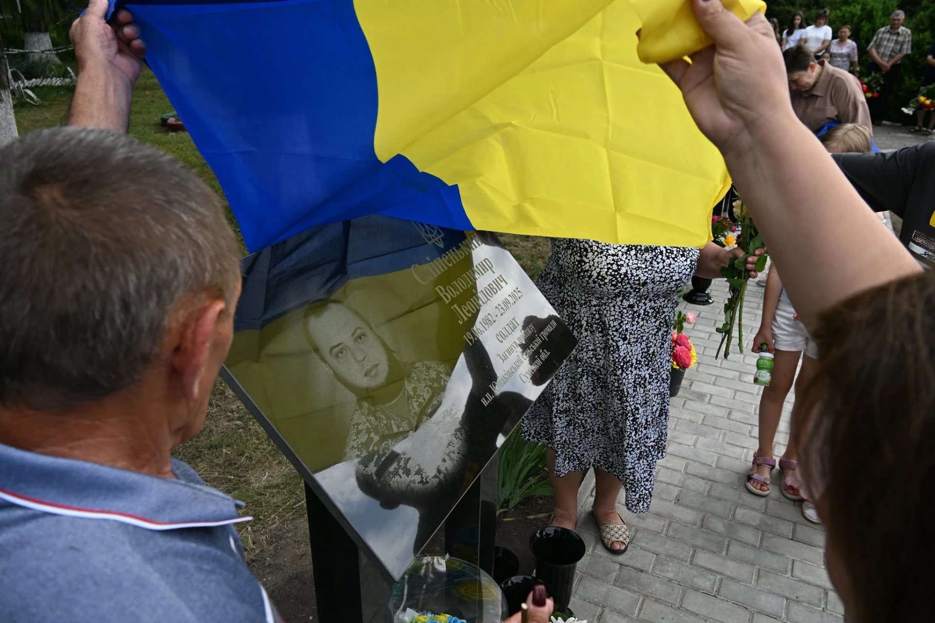 Меморіальні дошки загиблим воїнам відкрили у громаді Черкащини. Фото