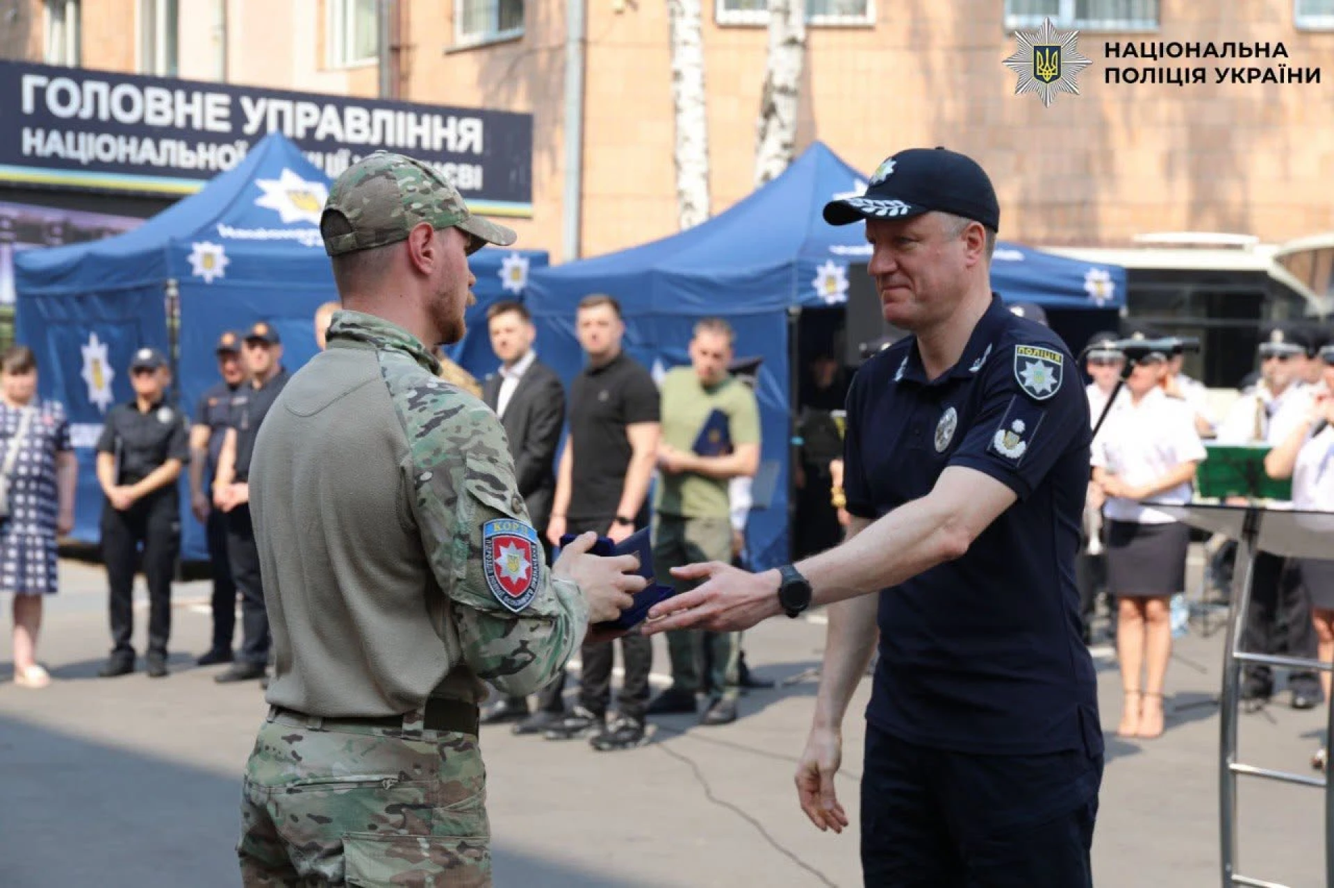 У Києві нагородили поліцейських з нагоди професійного свята