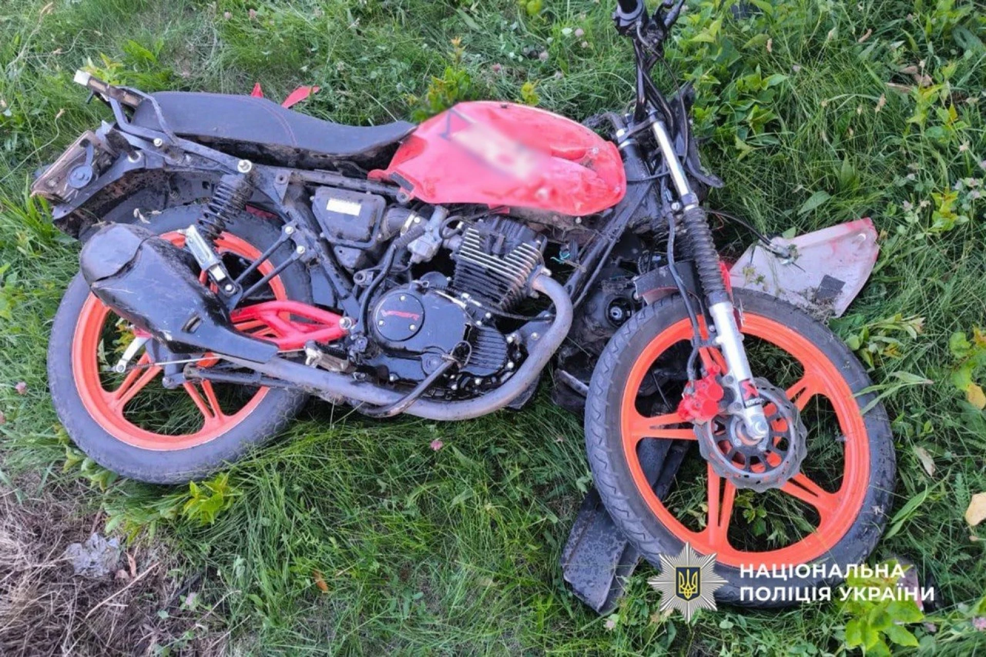 У ДТП на Черкащині постраждав 16-річний водій мотоцикла