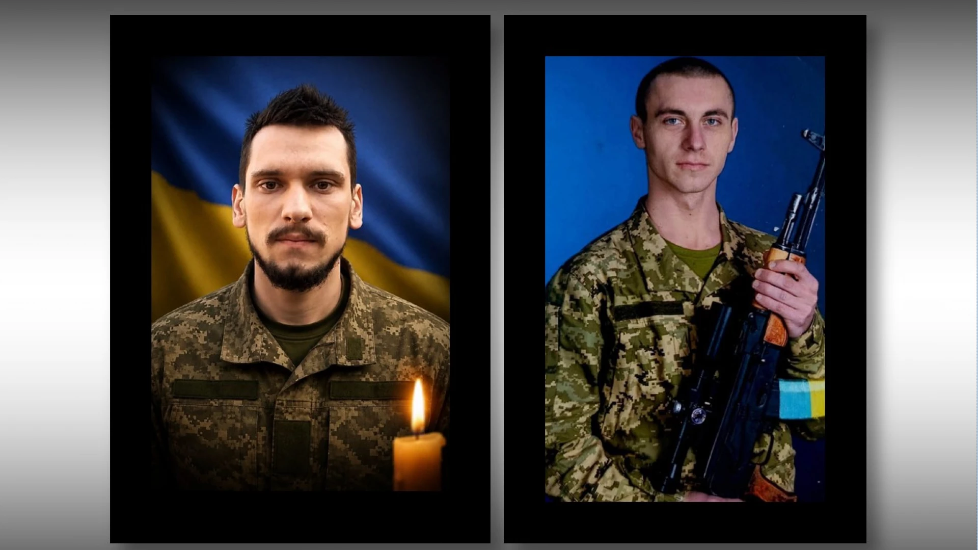 Двох молодих військових втратила Черкащина на війні. Імена