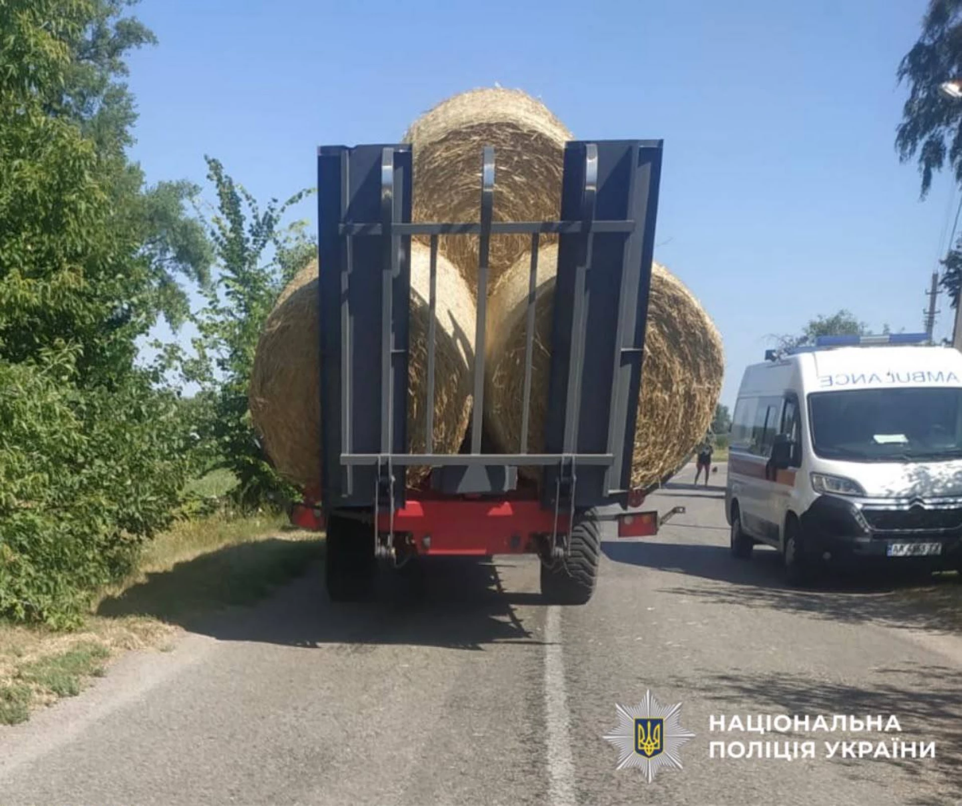 На Обухівщині п’яний водій трактора на смерть збив 6-річну дитину