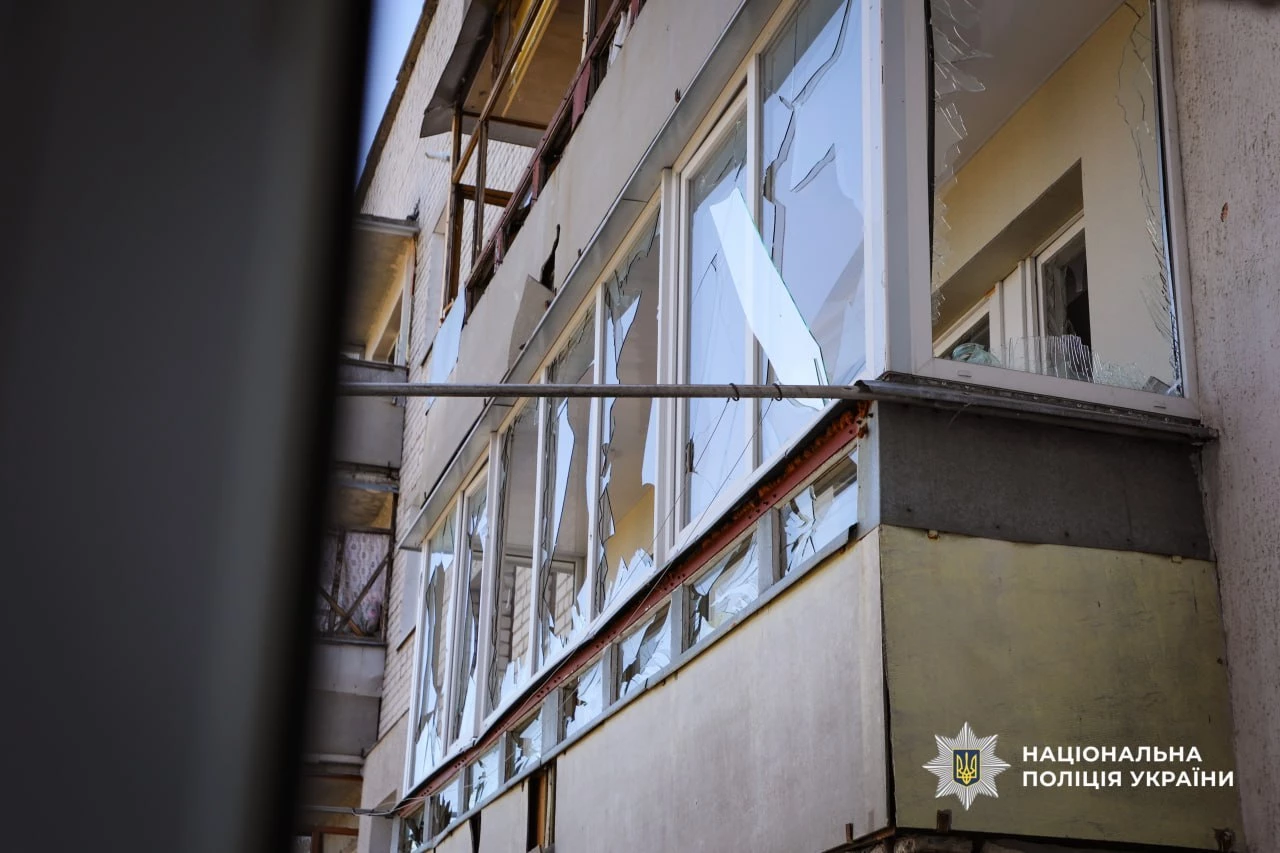 Власників квартири у Смілі, куди влучив дрон зі шрапнеллю, не було вдома – поліція