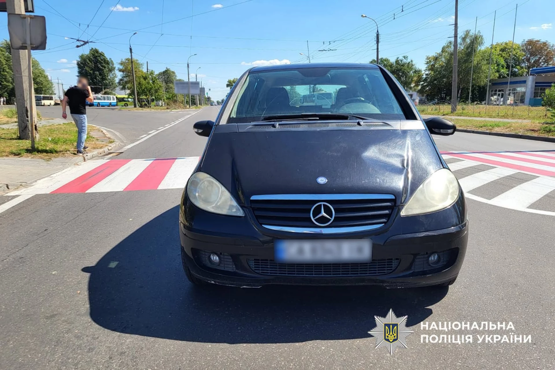 80-річний водій Mercedes збив жінку на «зебрі» у Черкасах