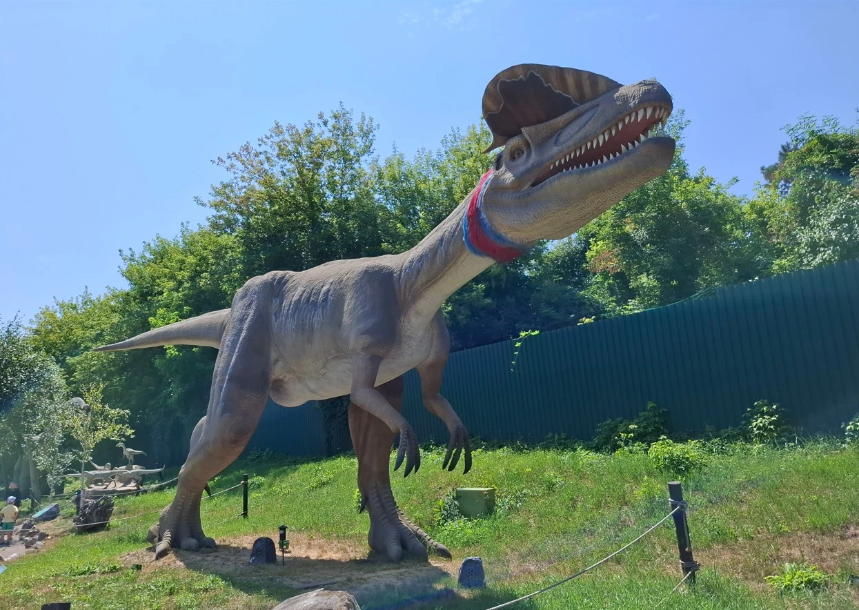 Парк динозаврів Dino Sofia в Умані: подорож у мезозойську еру. Фоторепортаж