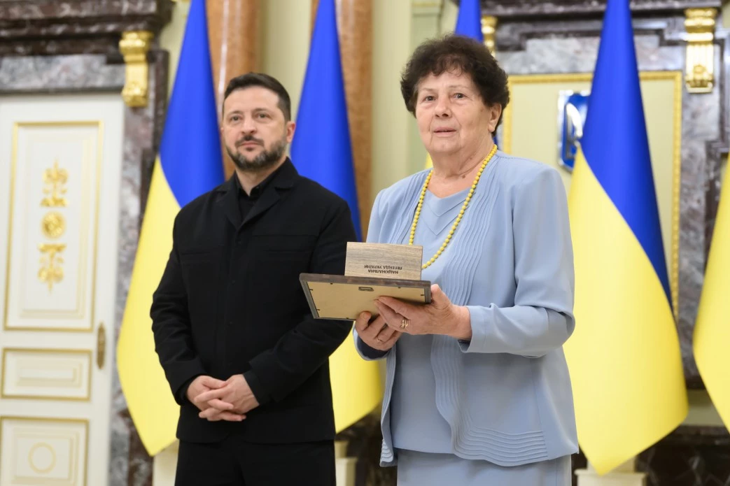Зеленський вручив відзнаку «Національна легенда України», серед лауреатів – автор пам’ятників Шевченку на Черкащині