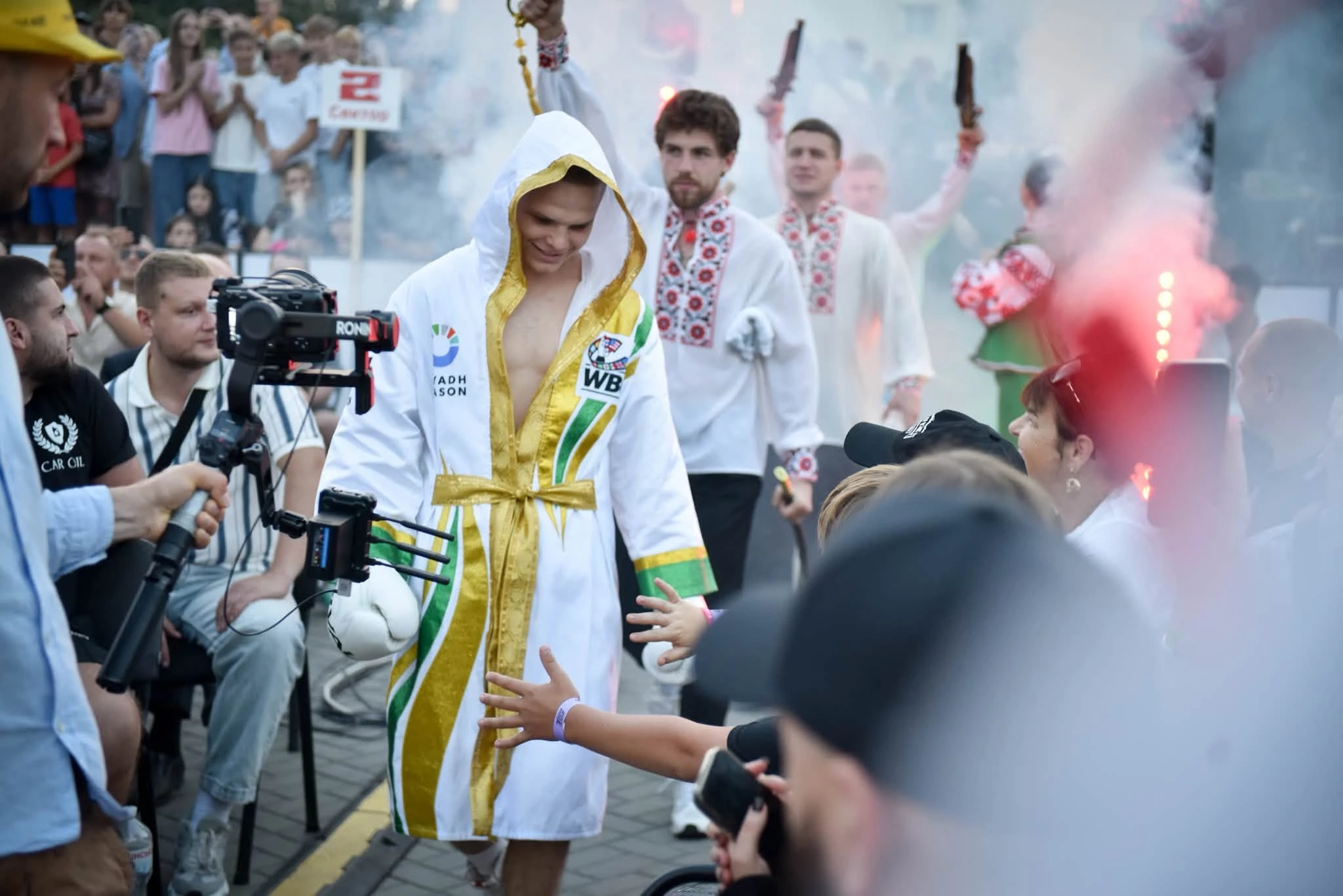 Поєдинки, аукціон для ЗСУ та освідчення в ринзі: як в Умані пройшов турнір пам'яті Олександра Цебрія. Фото