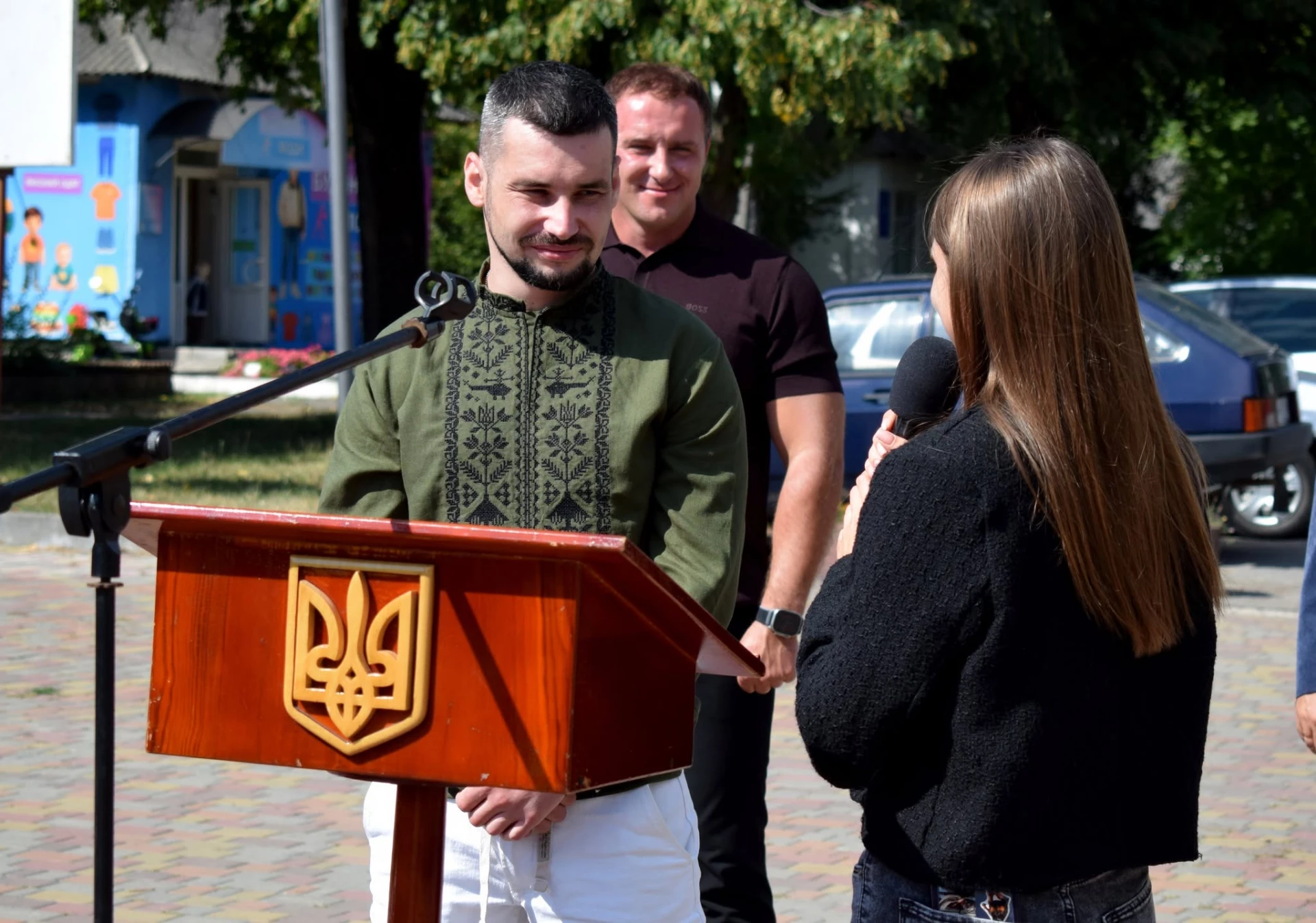 Матроса Андрія Мурзака, який повернувся з полону, зустріли на Черкащині