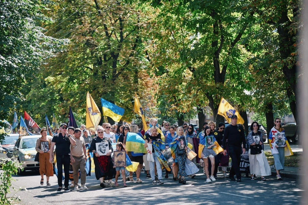 Хода вдячності, шани і пам’яті відбулася у Черкасах. Фото