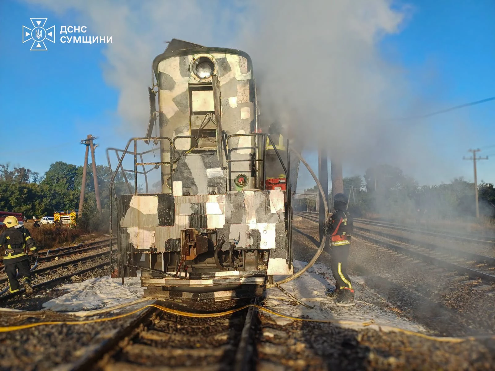 Російські дрони двічі вдарили по поїзду Київ—Суми