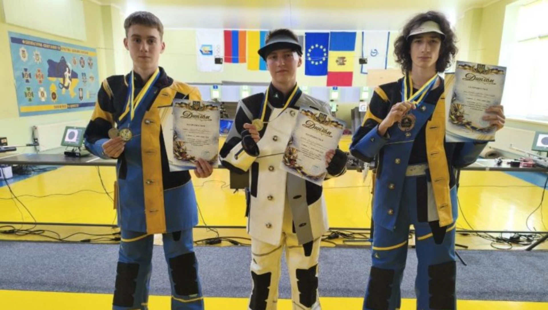 Черкаські стрільці вибороли три медалі на чемпіонаті України у Вінниці