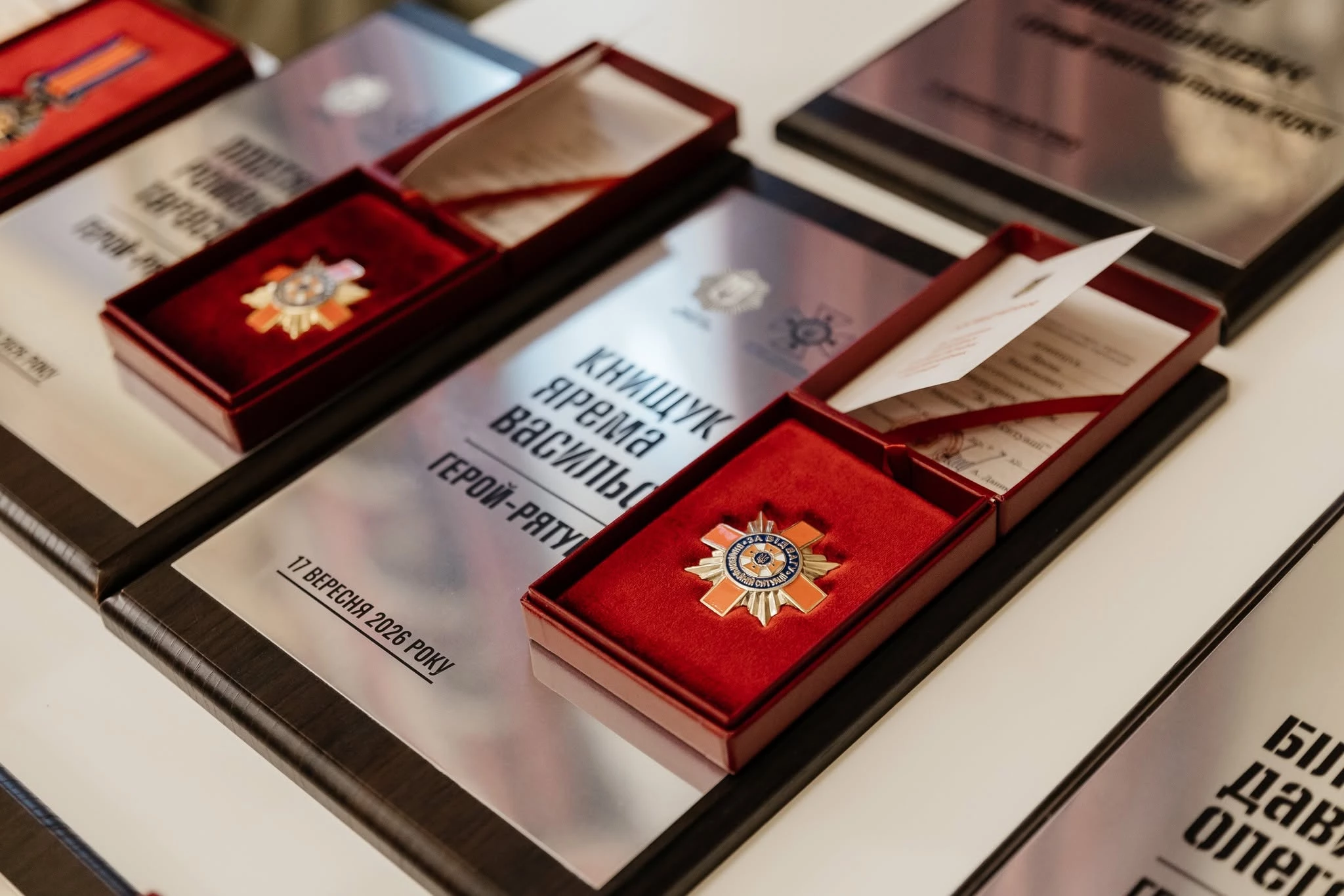 У Києві нагородили лауреатів акції «Герой-рятувальник року»: хто отримав відзнаки