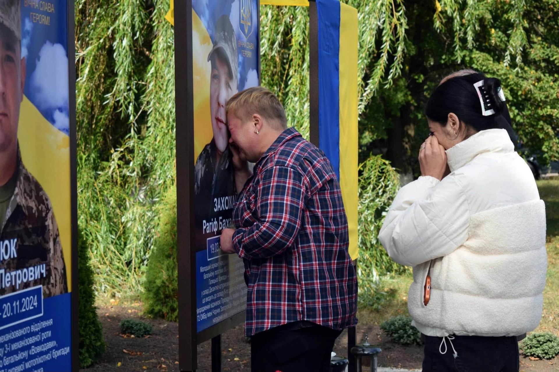 Портрети трьох загиблих воїнів відкрили у Христинівській громаді