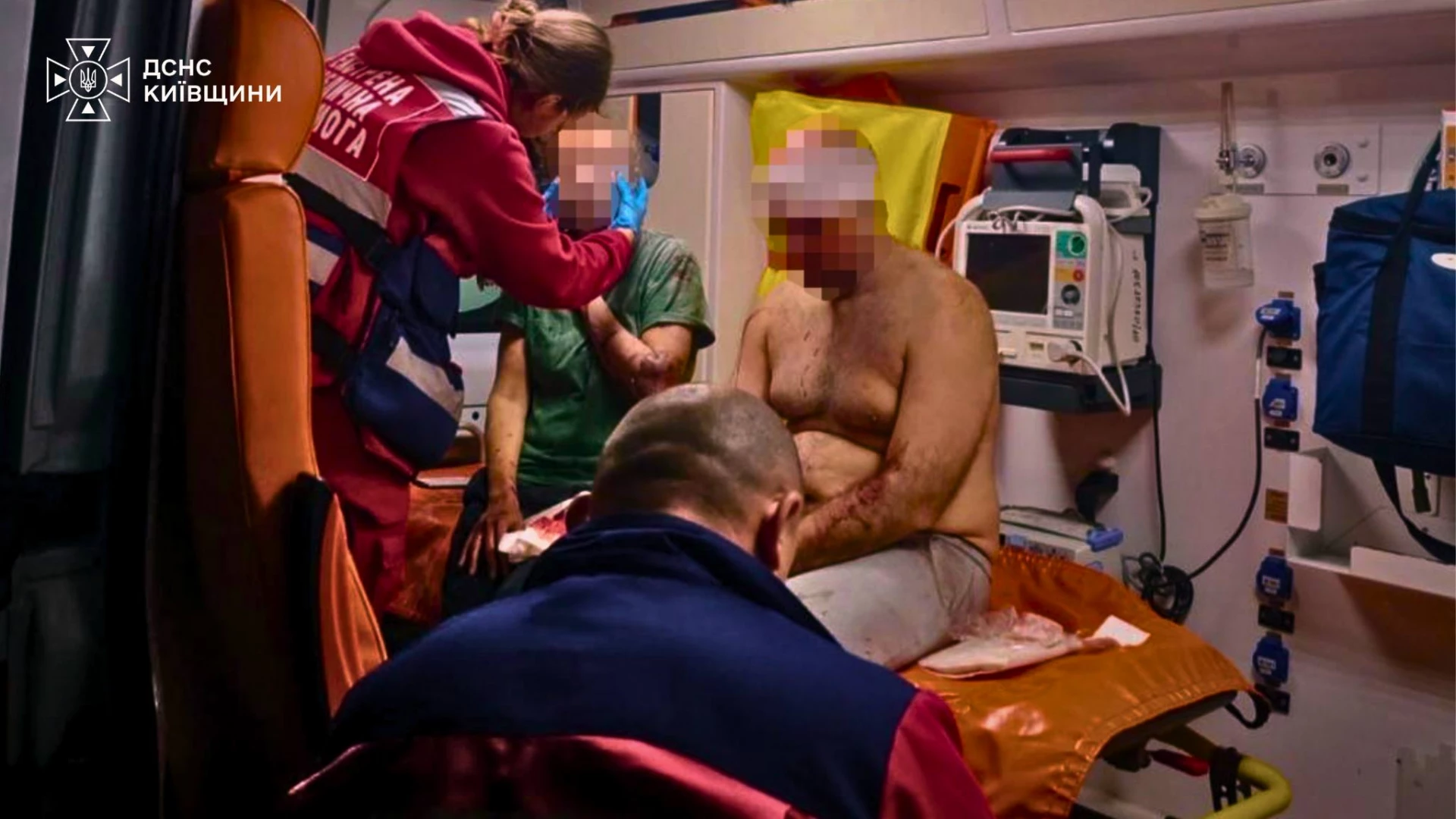 Двох людей врятовано внаслідок російської атаки на Бучанщині