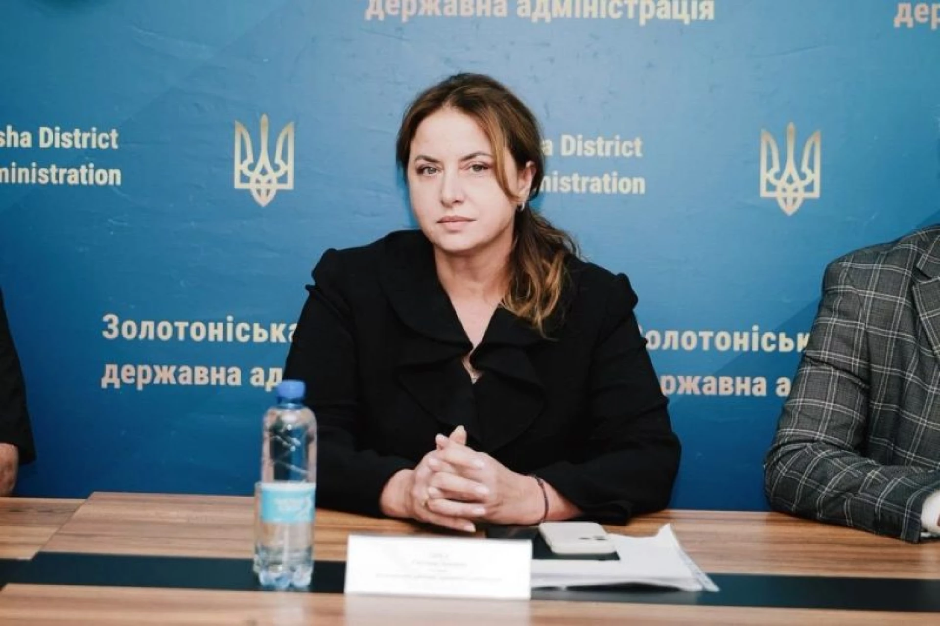 Табурець представив новопризначену голову Золотоніської РДА і назвав її головне завдання