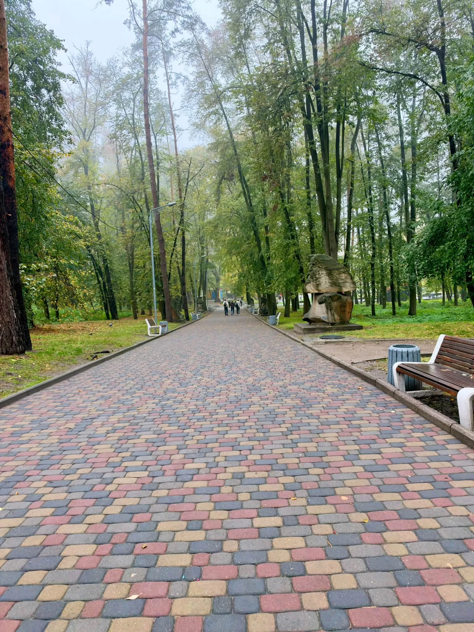 Опублікували атмосферні фото осені в Черкасах. Дивіться