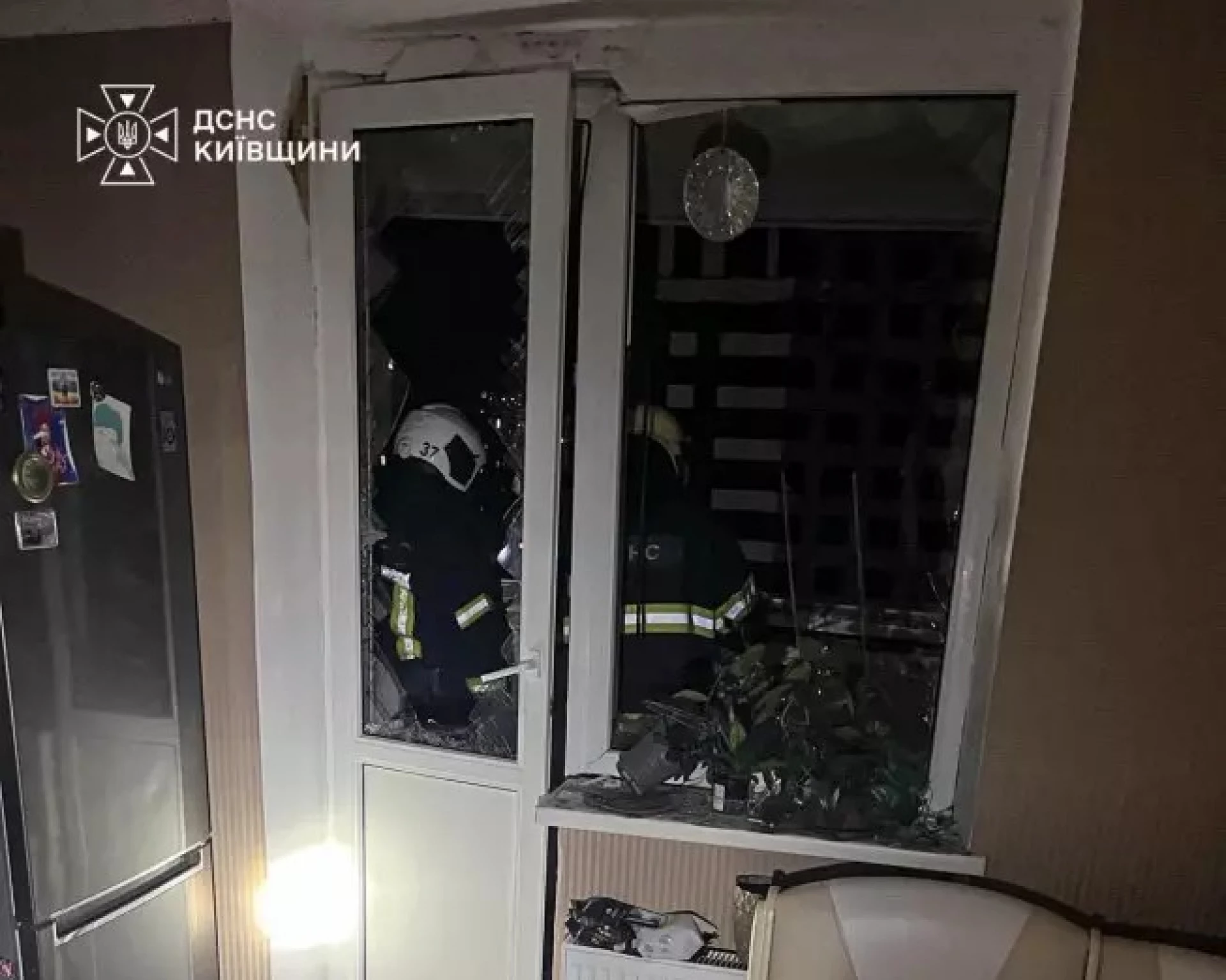 У Вишгороді в квартирі на 15-му поверсі вибухнув газовий балон