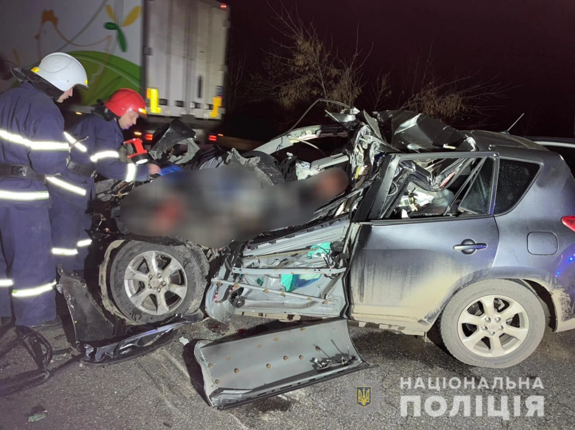 У страшній ДТП на Миколаївщині загинули 4 дорослих і дитина. Відео