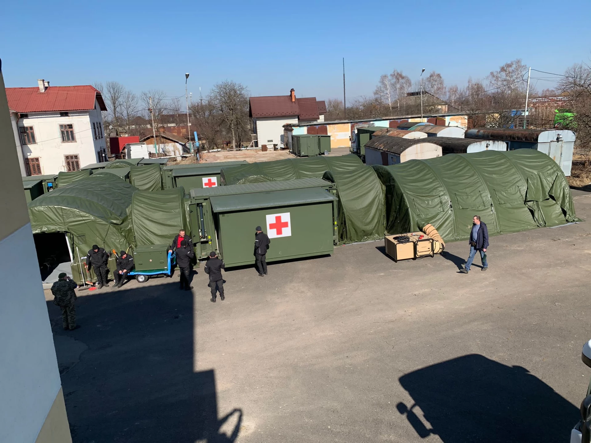 В Україні розгорнули госпіталь, який передала Естонія