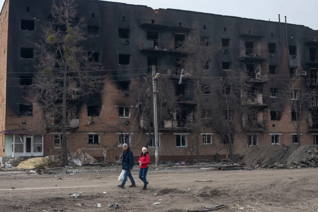 Українці звільнили Тростянець від рашистів: вигнали «еліту» окупантів. Фото