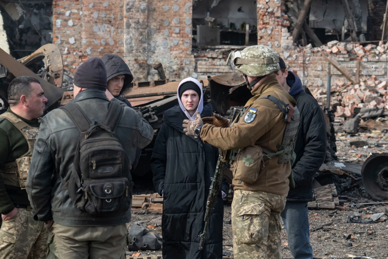 Українці звільнили Тростянець від рашистів: вигнали «еліту» окупантів. Фото