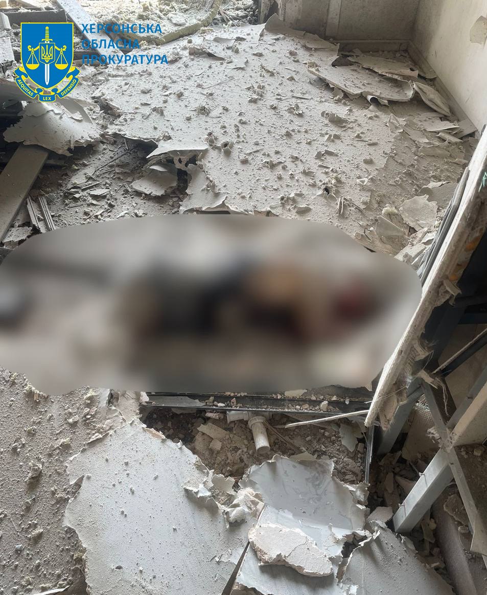 Під час обстрілу загинув чоловік у Херсоні