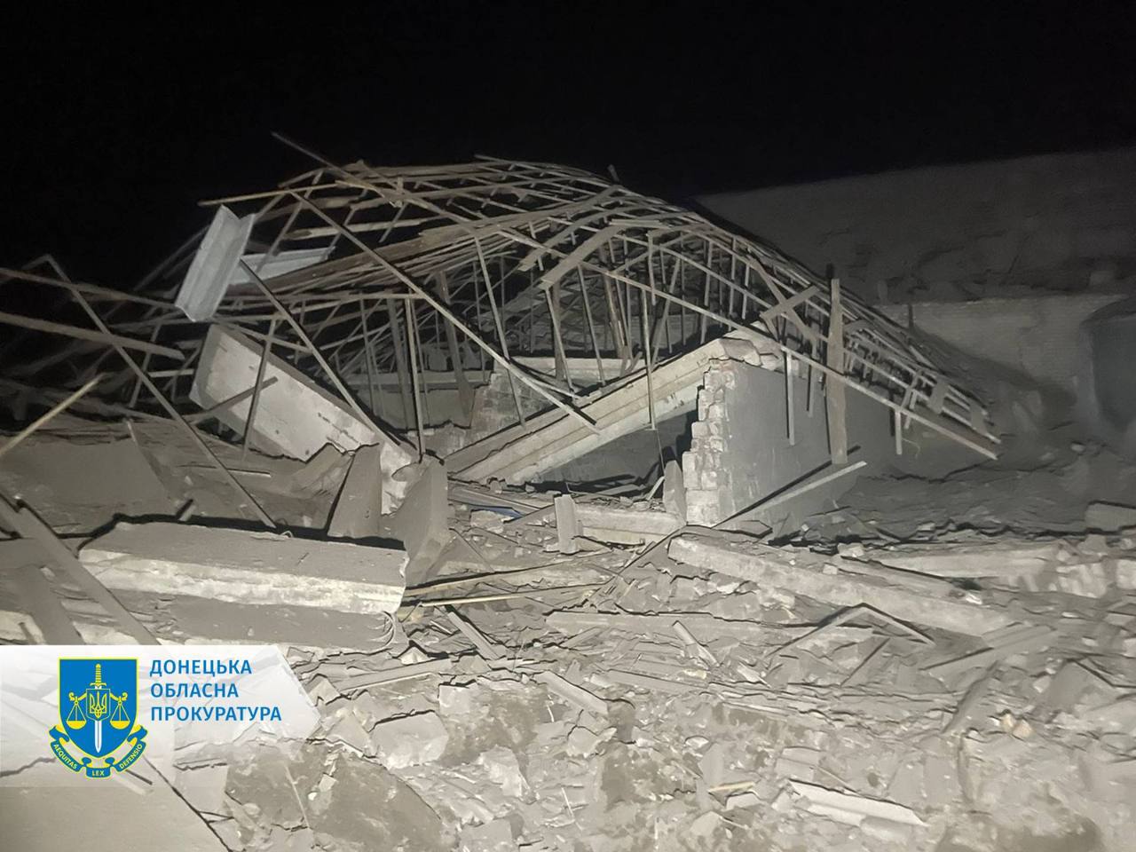 На Донеччині 3 працівників підприємства отримали поранення через російський обстріл