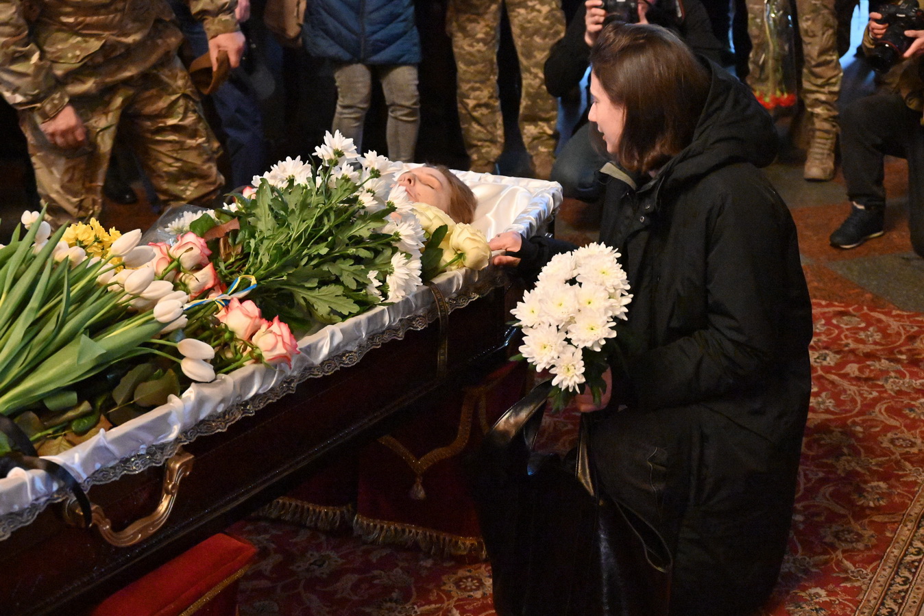 У Києві попрощалися із бойовою медикинею Діаною Вагнер - фото 6