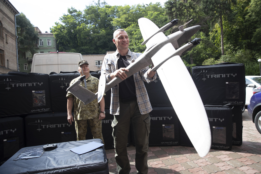 Кличко передав Державній прикордонній службі України 28 картографічних дронів