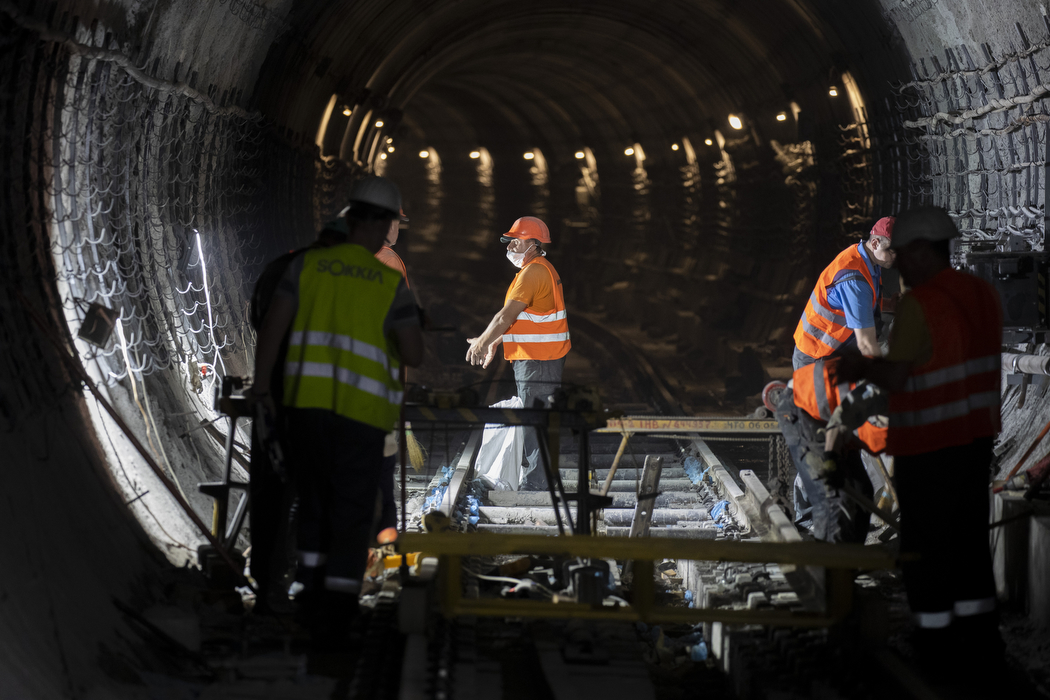 Мер Києва показав, як триває завершальний етап робіт на перегоні між станціями метро «Деміївська» – «Либідська» - фото 4