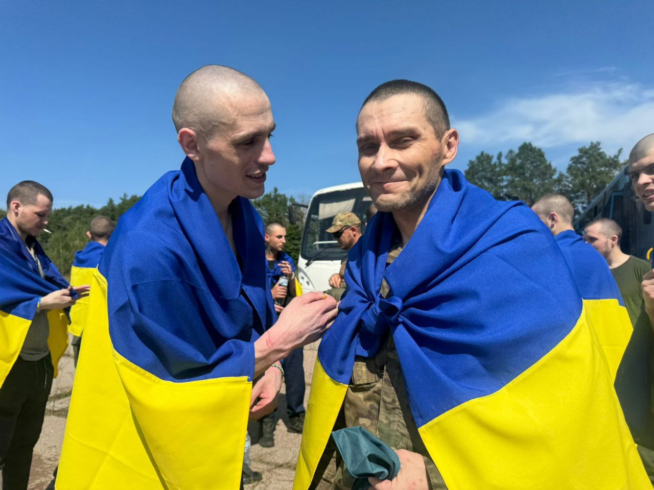 В День Незалежності додому з полону повернулись ще 115 українців