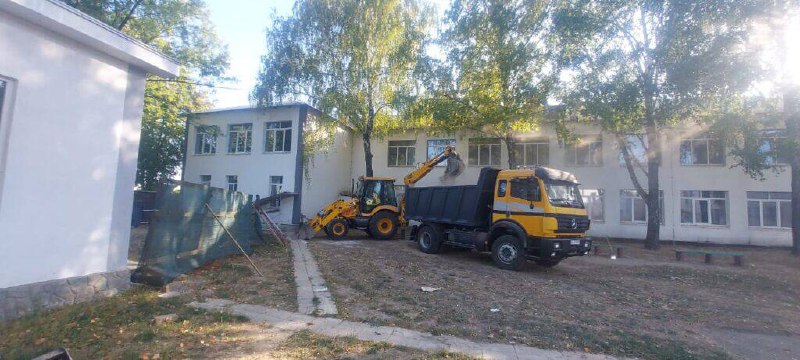 У Макарові після бойових дій відновлюють ліцей