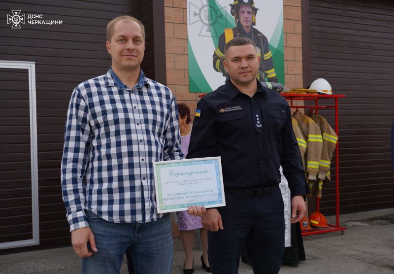В громаді на Черкащині запрацювала добровільна пожежна команда - фото 2