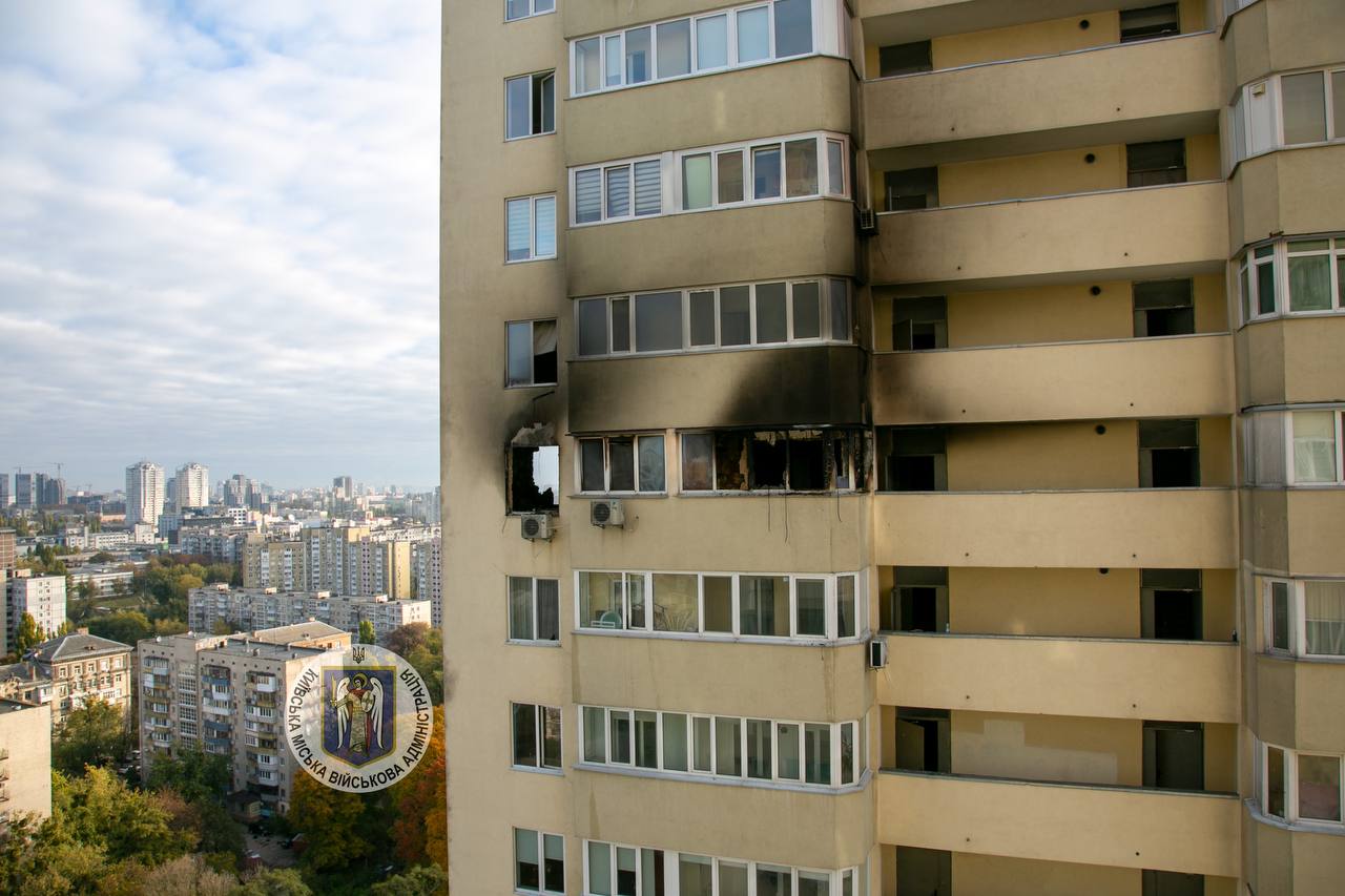 В КМВА показали наслідки ворожої атаки на Київ - фото 6
