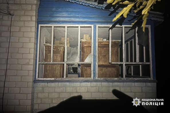 На Черкащині через атаку ворожих дронів пошкоджено житлову інфраструктуру