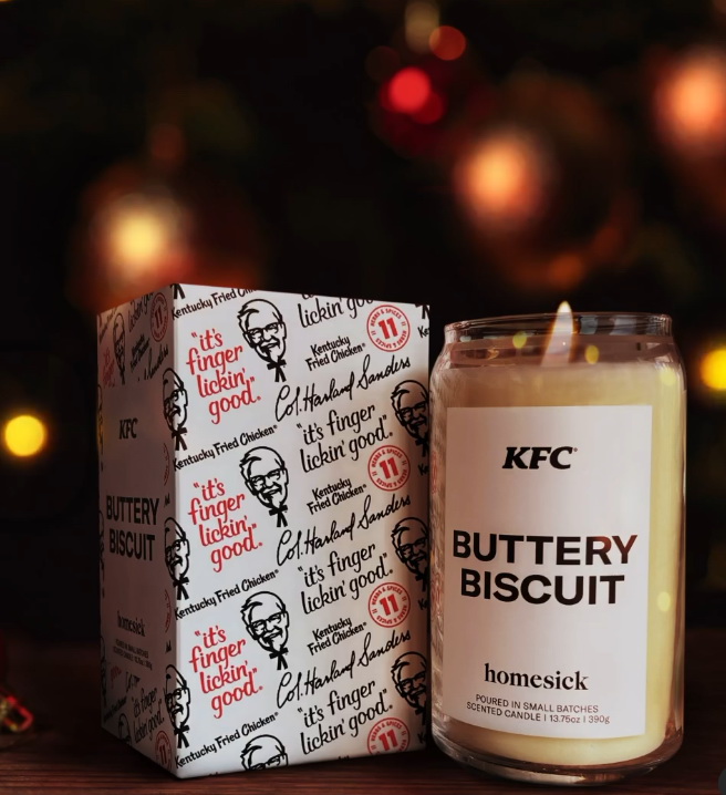 Компанія KFC випустила аромасвічку із запахом смаженої курки