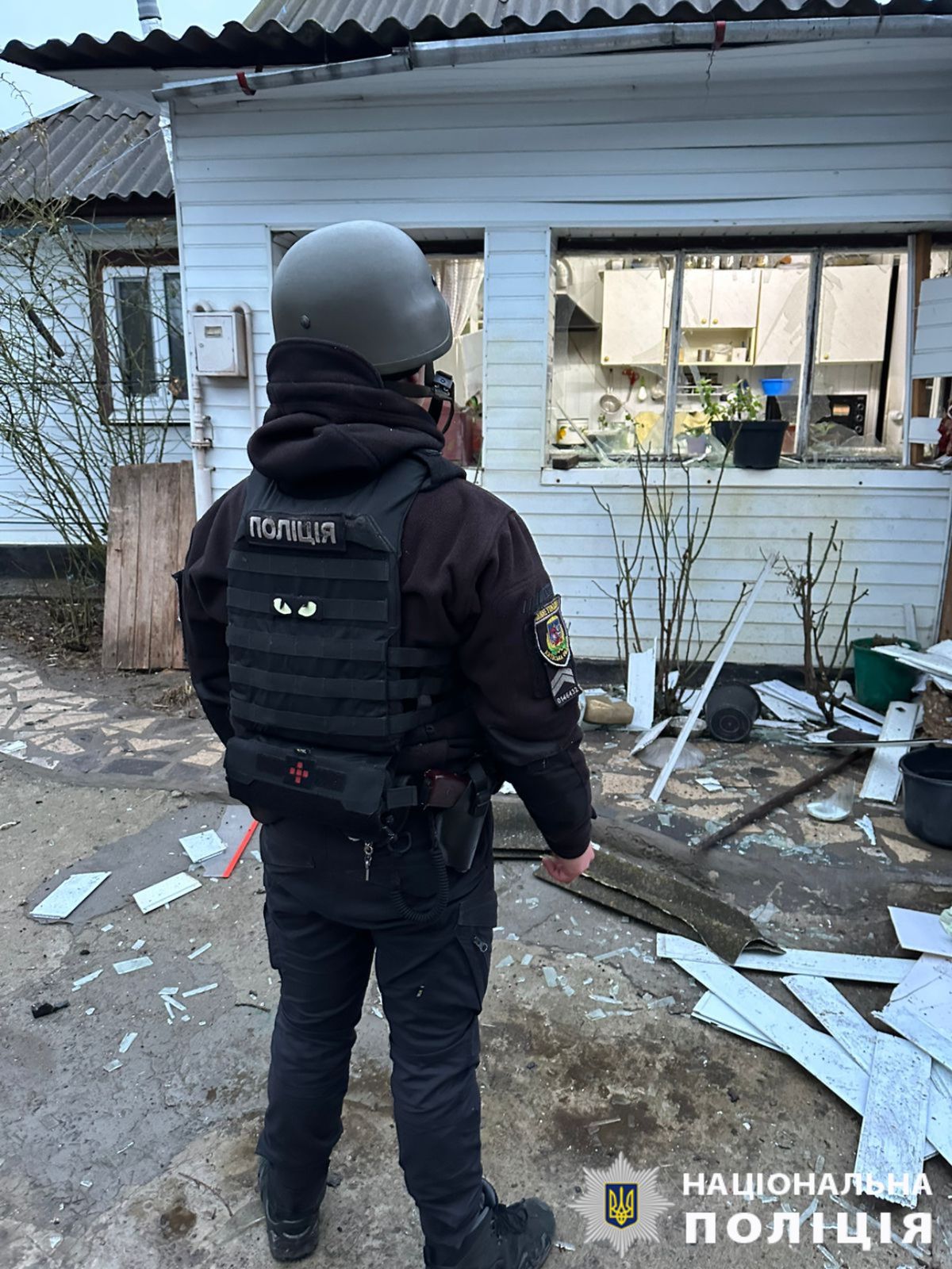На Київщині внаслідок ворожого обстрілу пошкоджено житлові будинки