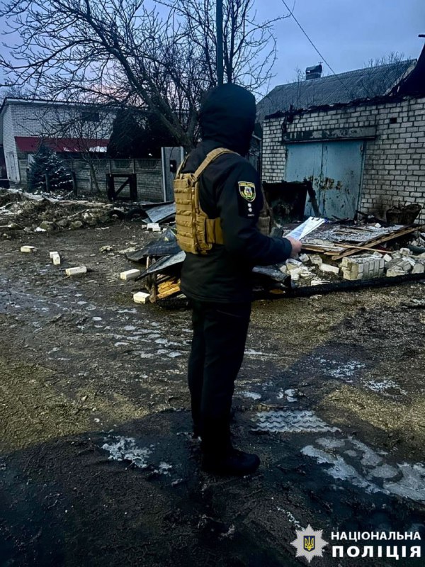 Поліція Київщини документує наслідки атаки ворога на столичний регіон