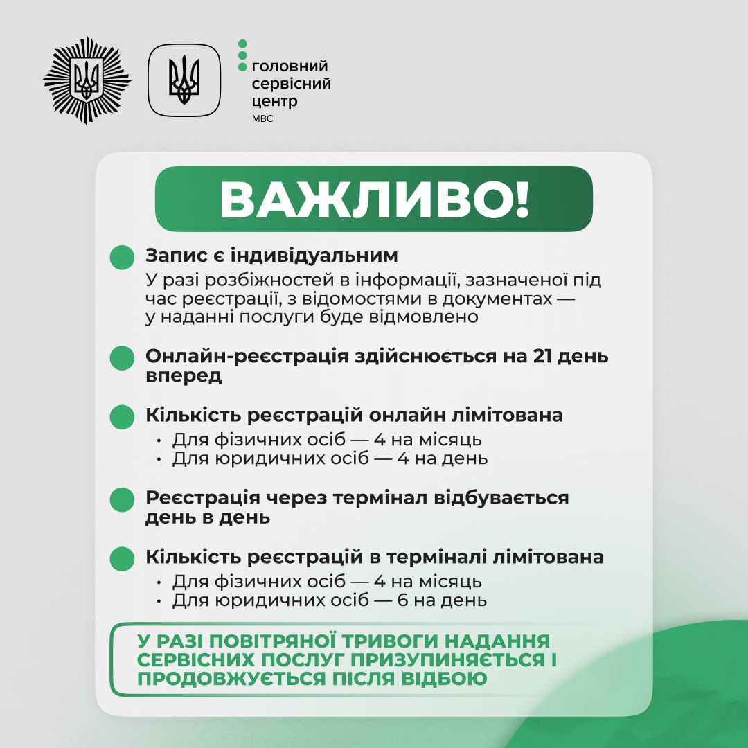 У сервісних центрах МВС оновлено систему Е-запису: що потрібно знати, щоб отримати послугу? - фото 2