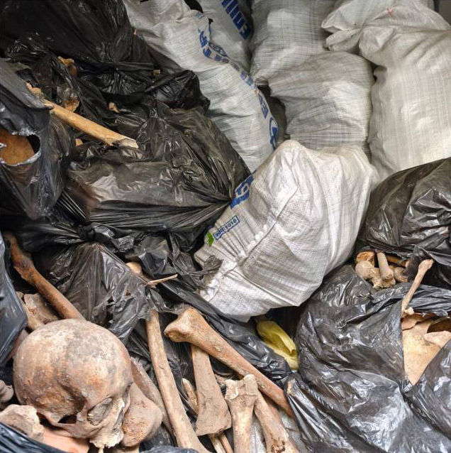 Десять тонн людських кісток знайшли у Києві: історики розповіли деталі