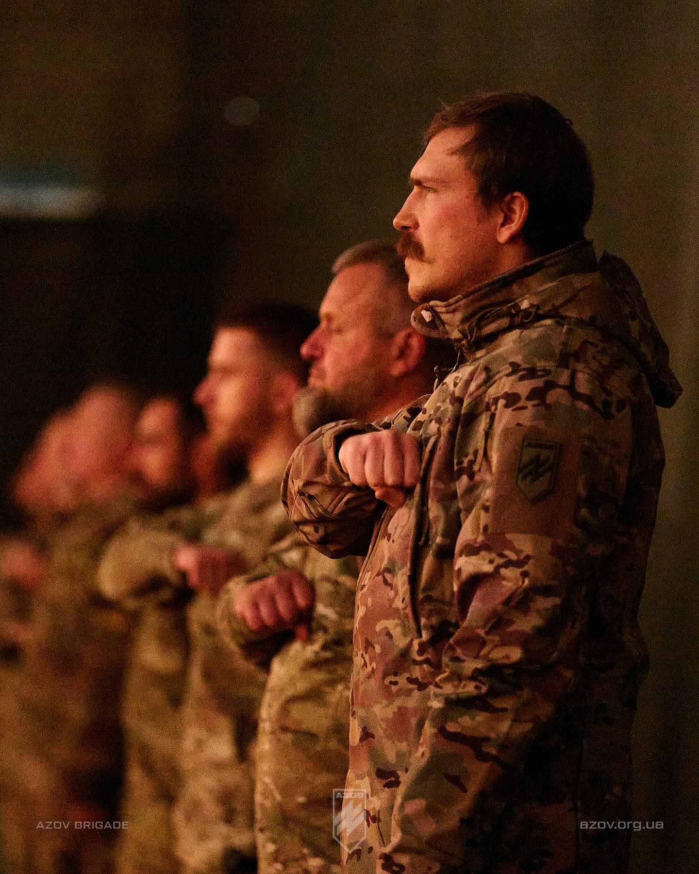 Інтернаціональний батальйон 12-ої бригади «Азов» отримав бойову хоругву